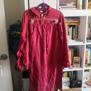 CP Shades Raspberry Pink Linen Lounge Set